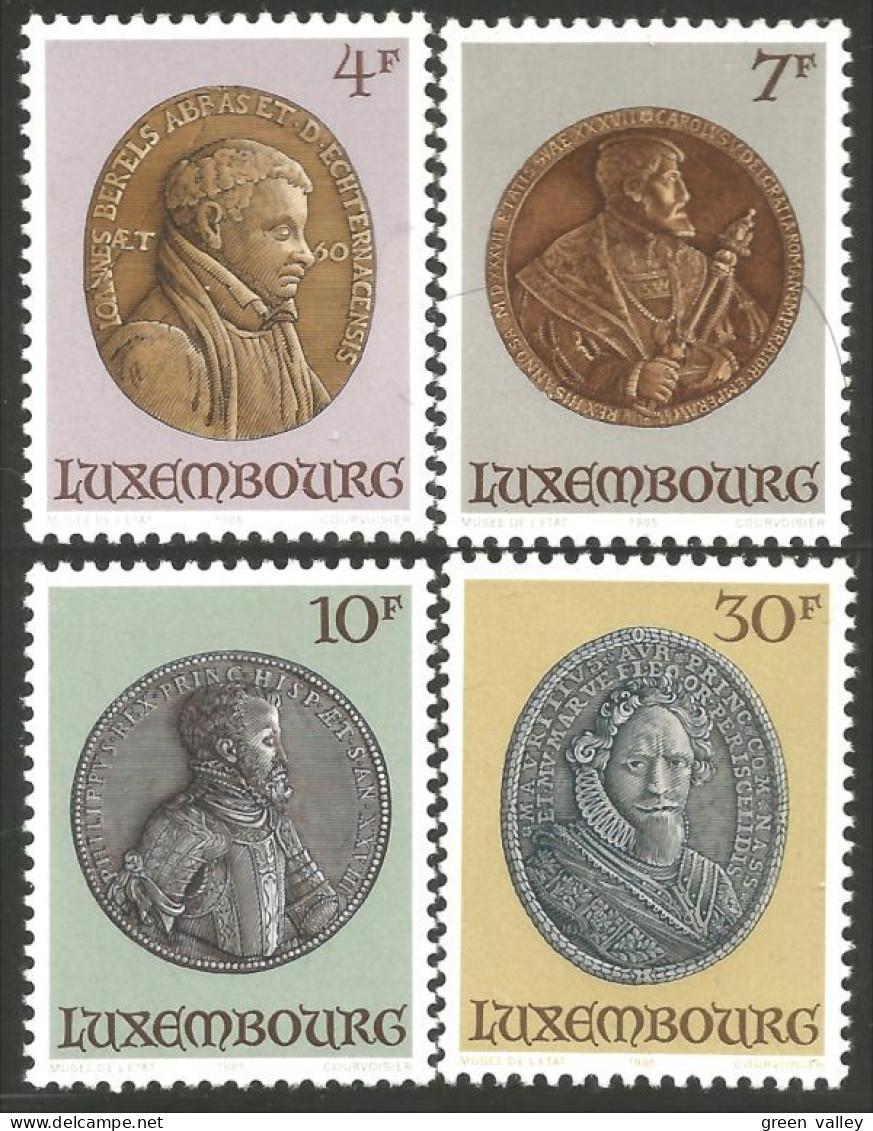 584 Luxembourg Médailles Medals MNH ** Neuf SC (LUX-87) - Coins