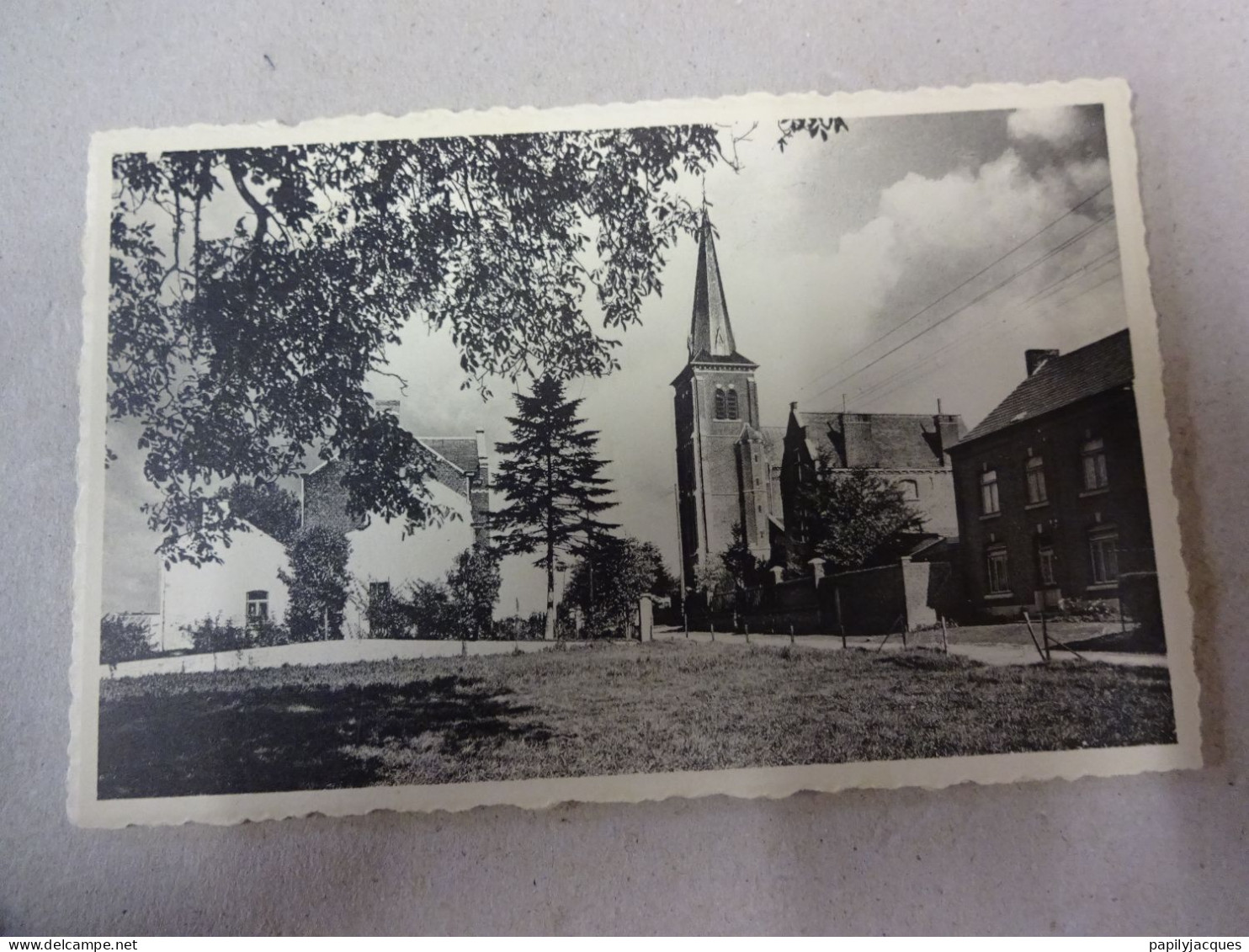 Beignée Ham Sur Heure Lot De 6 Cartes  Gare  Verrerie Eglise Ecole Panorama Place Maisons Non Envoyées - Ham-sur-Heure-Nalinnes