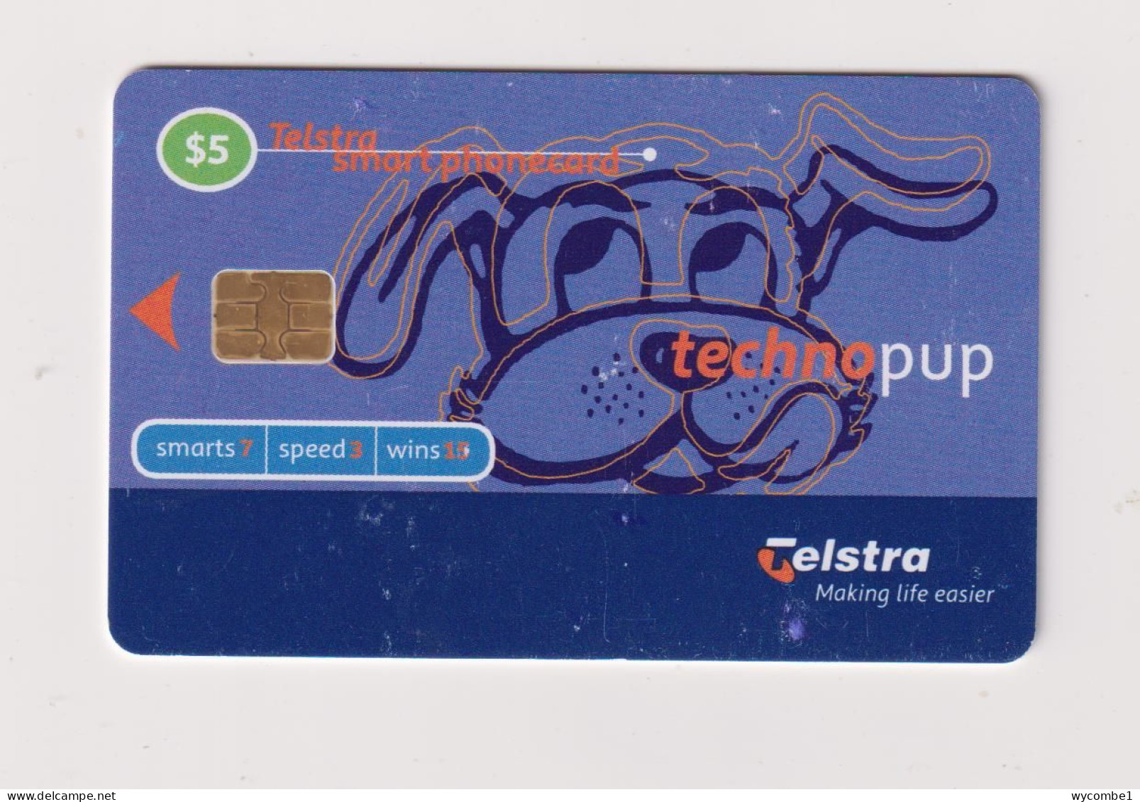 AUSTRALIA -   Technopup Chip Phonecard - Australia