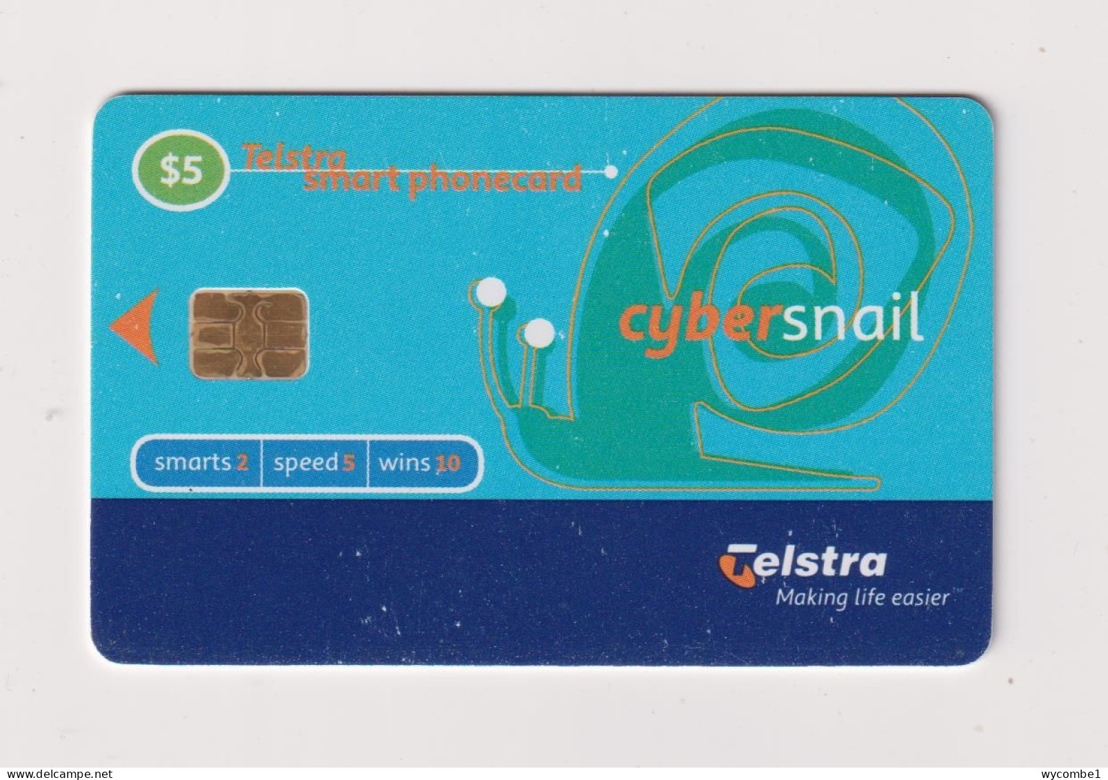 AUSTRALIA -   Cybersnail Chip Phonecard - Australie