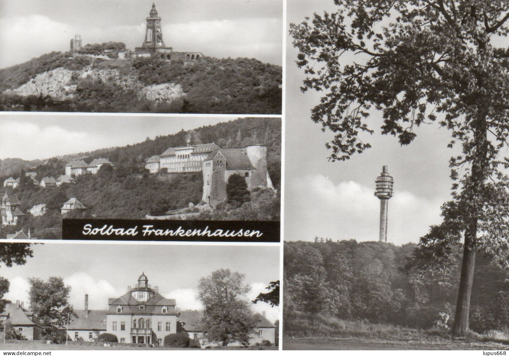 BRD- Thr: 05 667 Bad Frankenhausen Und Umgebung, 4 Bilder - Bad Frankenhausen