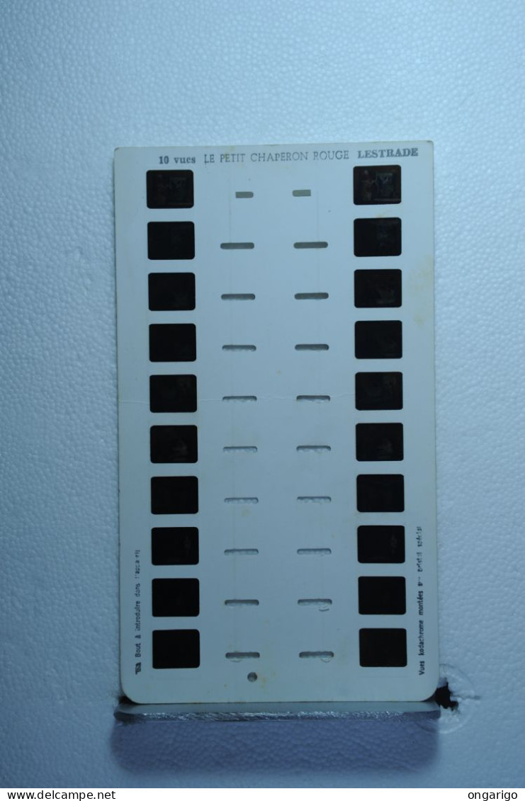 LESTRADE  ;     LEPETIT CHAPERON ROUGE - Stereoscopes - Side-by-side Viewers