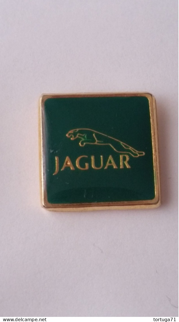 Jaguar Anstecknadel Grün Lackiert - Jaguar