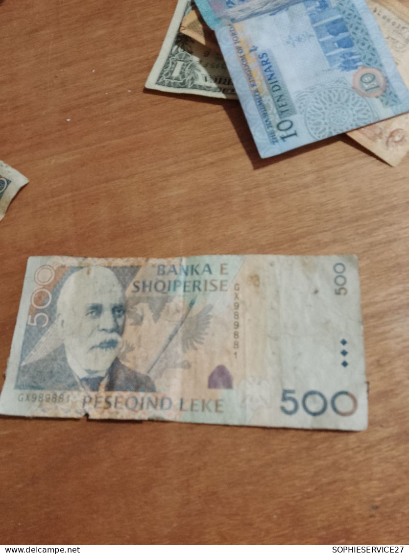 BILLET ALBANIE / 500 BANKA E SHQIPERISE  / PESEQIND LEKE  2007 - Albania