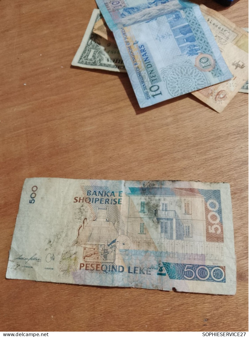 BILLET ALBANIE / 500 BANKA E SHQIPERISE  / PESEQIND LEKE  2007 - Albania