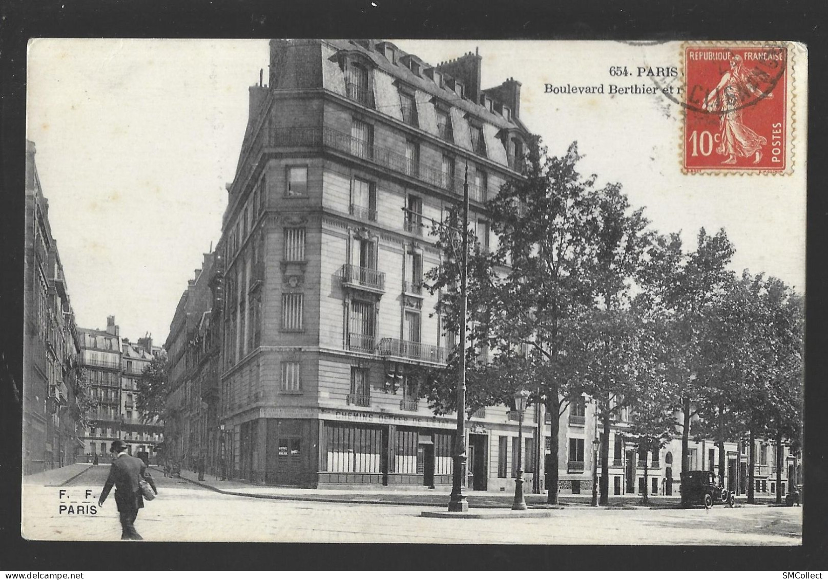 Rare. Paris, Boulevard Berthier Et Rue Le Chatelier (A19p66) - Arrondissement: 17