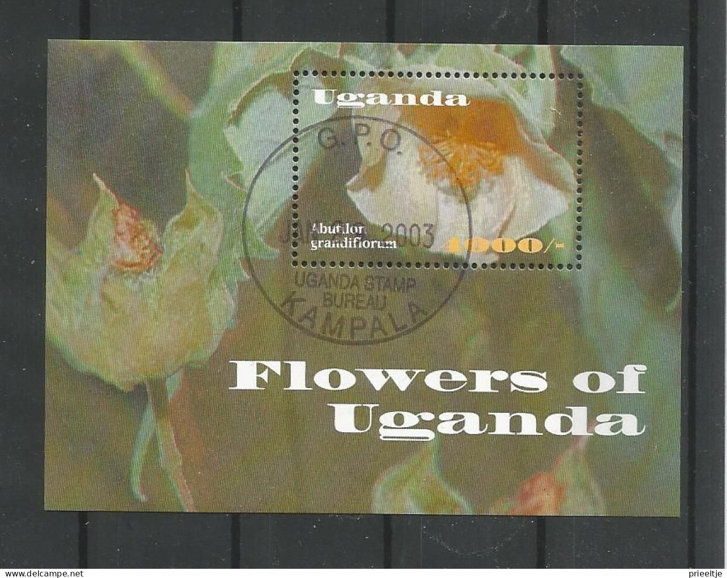 Uganda 2002 Flowers S/S Y.T. BF 346 (0) - Ouganda (1962-...)