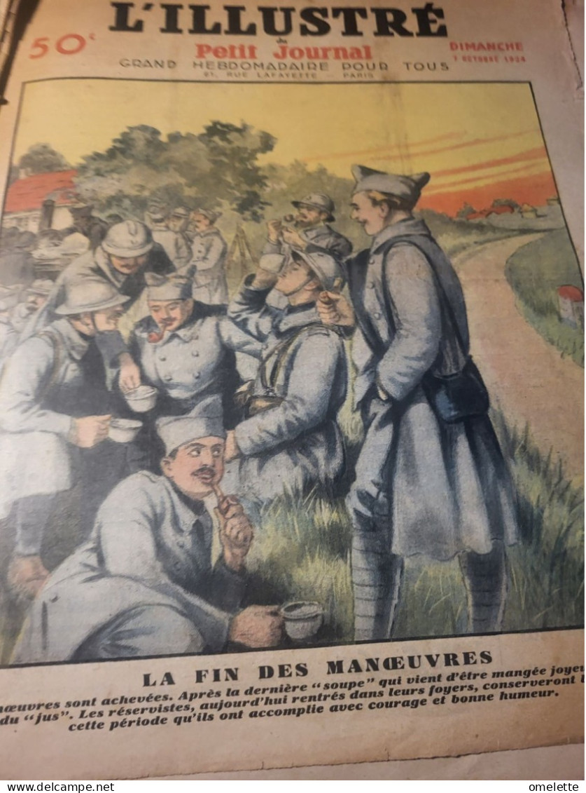 P J 34 / FIN DES MANOEUVRES/POITRIMOL MAURICE CORIEM /INSTITUT PASTEUR - Le Petit Journal