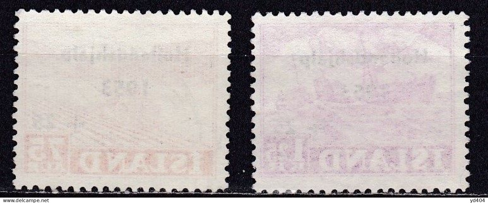 IS056 – ISLANDE – ICELAND – 1953 – RELIEF FUND FOR NETHERLANDS – SC # B12/3 USED - Used Stamps