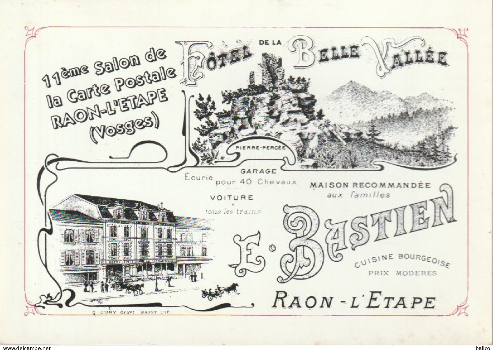 Raon L'Etape Vosges - 11 ème Salon De La Carte Postale 1993 - Borse E Saloni Del Collezionismo