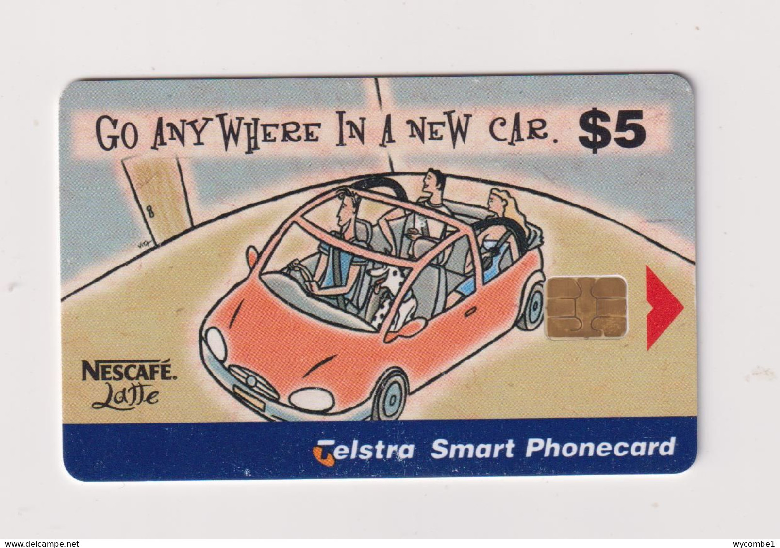 AUSTRALIA -   Nescafe Latte Chip Phonecard - Australie