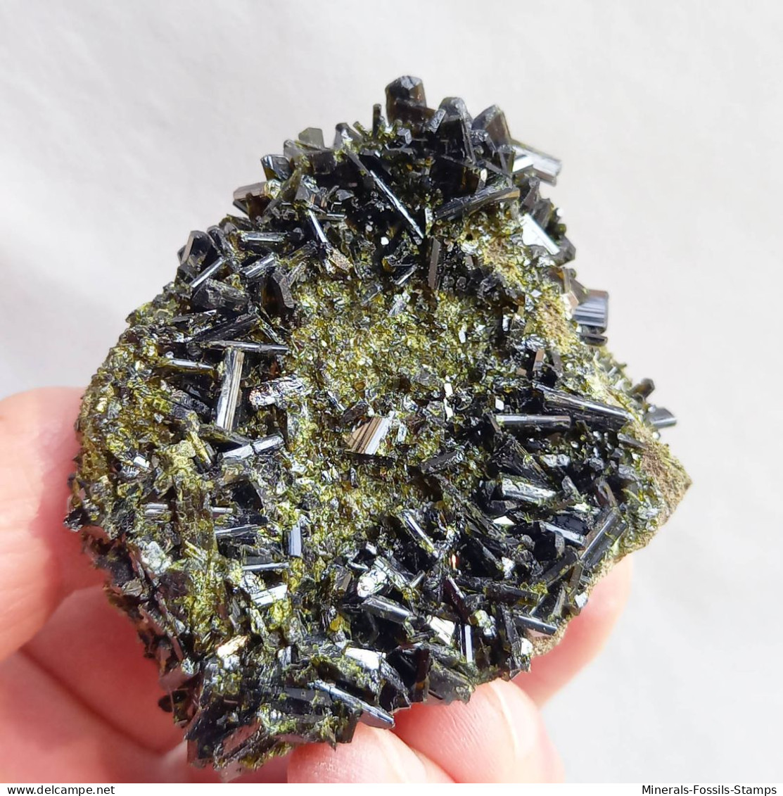 #O65 Bel EPIDOTO Cristalli (Tafresh County, Markazi Province, Iran) - Minerals