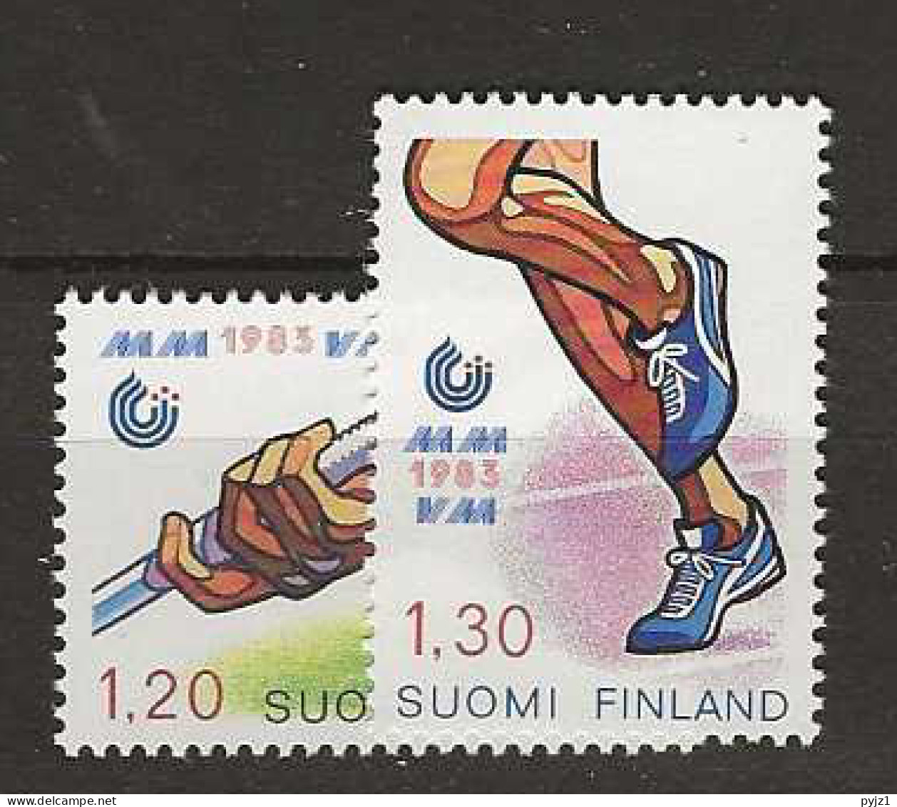 1983 MNH Finland, Mi 929-30 Postfris** - Unused Stamps