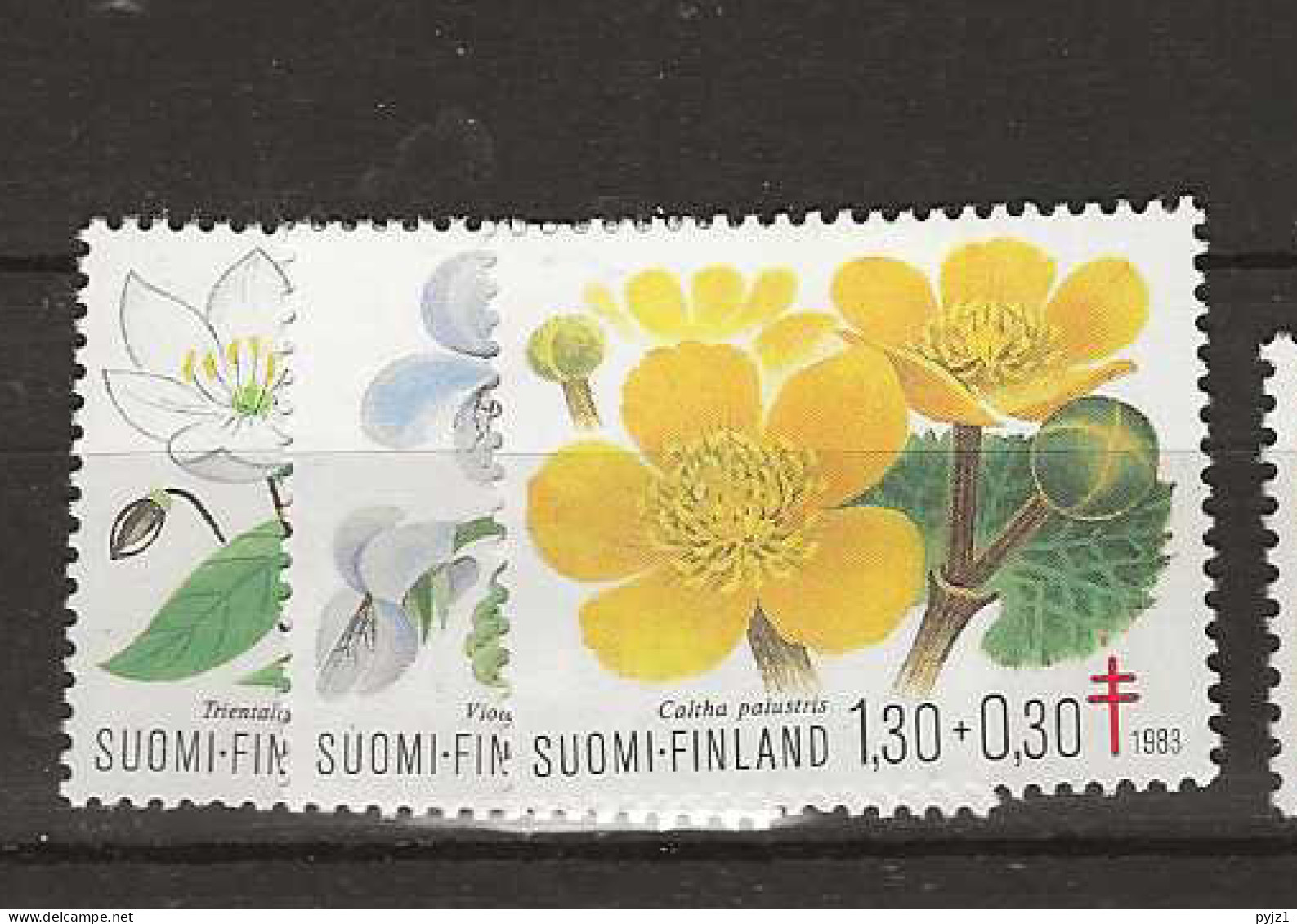 1983 MNH Finland, Mi 932-34 Postfris** - Ungebraucht