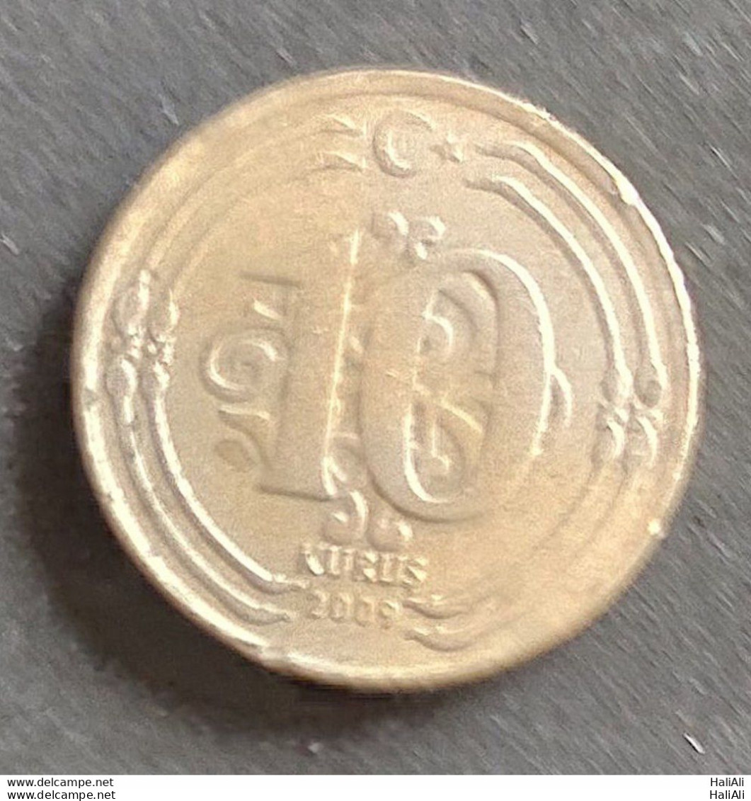 Coin Turkey Turquia 2009 10 Kurus 1 - Syria