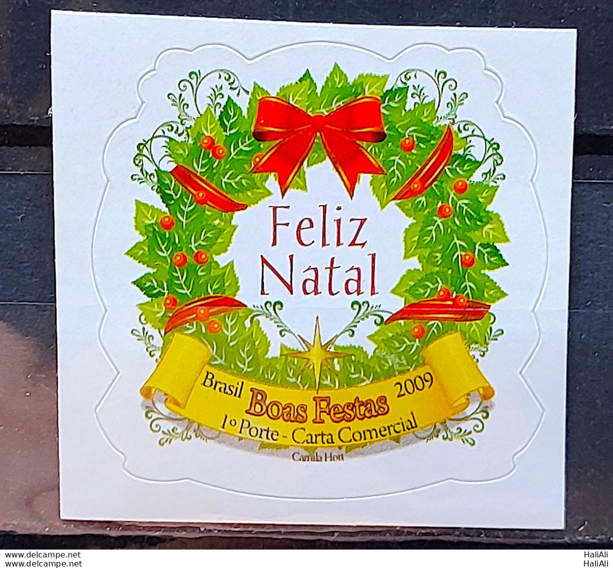 C 2917 Brazil Stamp Merry Christmas Happy Holidays 2009 - Nuovi