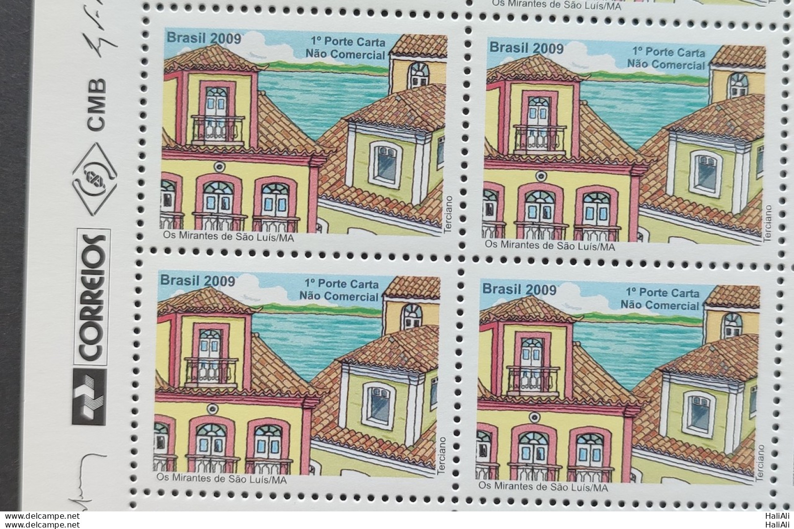 C 2898 Brazil Stamp Lookouts From Sao Luis Maranhao 2009 Block Of 4 Vignette Correios - Nuovi