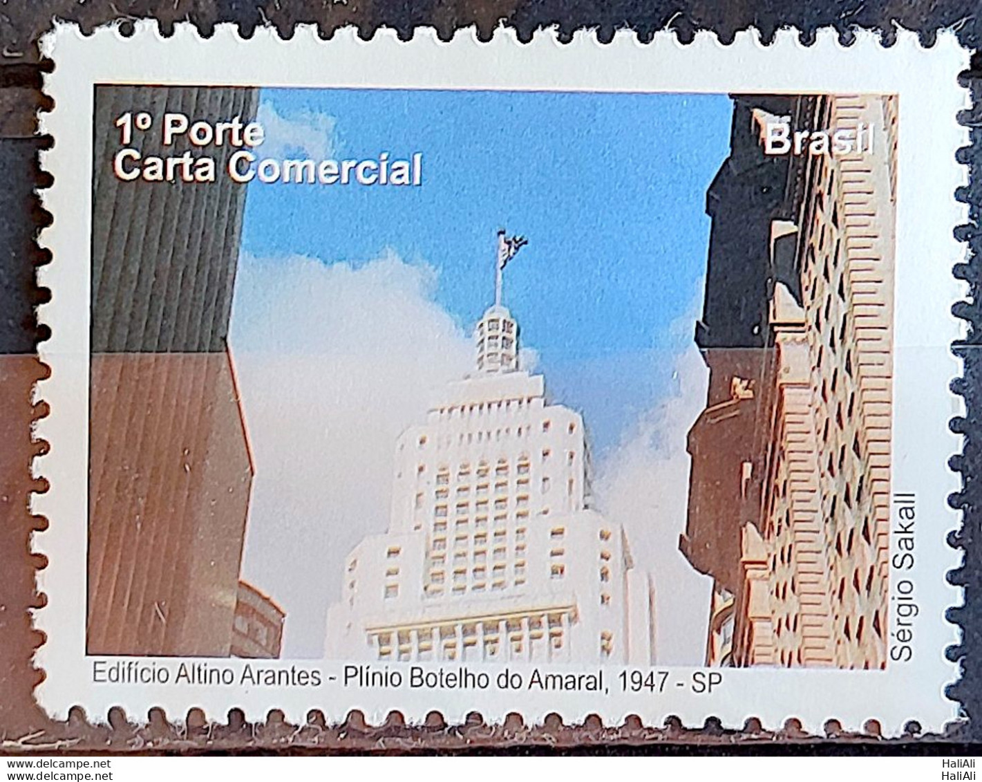 C 2880 Brazil Depersonalized Stamp Tourism Sao Paulo 2009 Edificio Altino Arantes Architecture - Personalisiert