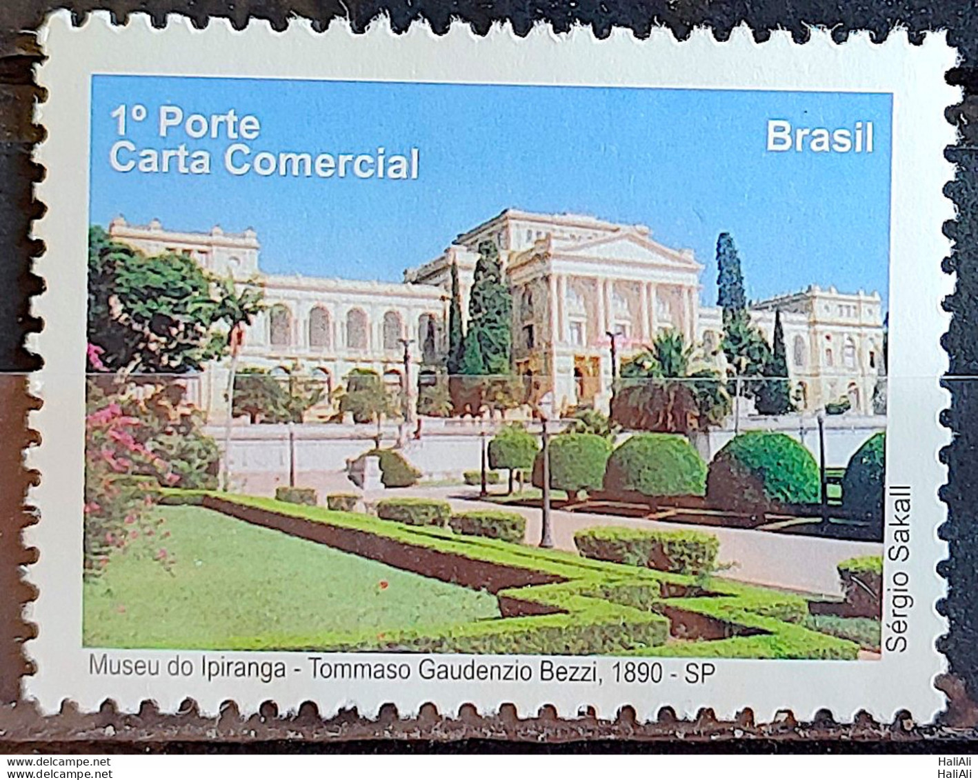C 2875 Brazil Depersonalized Stamp Tourism Sao Paulo 2009 Ipiranga Museum - Gepersonaliseerde Postzegels