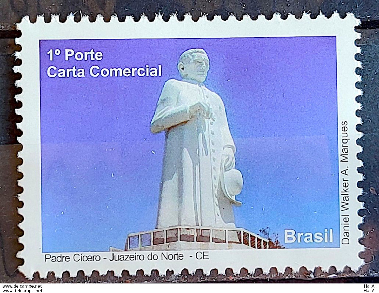 C 2867 Brazil Depersonalized Stamp Tourism Ceara 2009 Priest Cicero Religion - Personalisiert