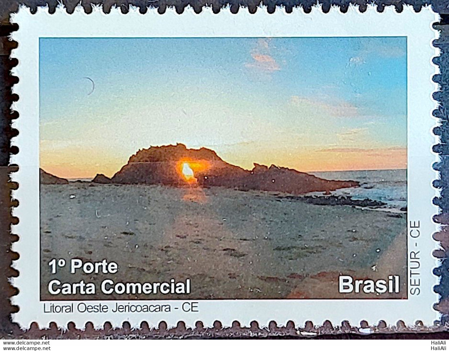 C 2868 Brazil Depersonalized Stamp Tourism Ceara 2009 Beach Jericoacara - Sellos Personalizados