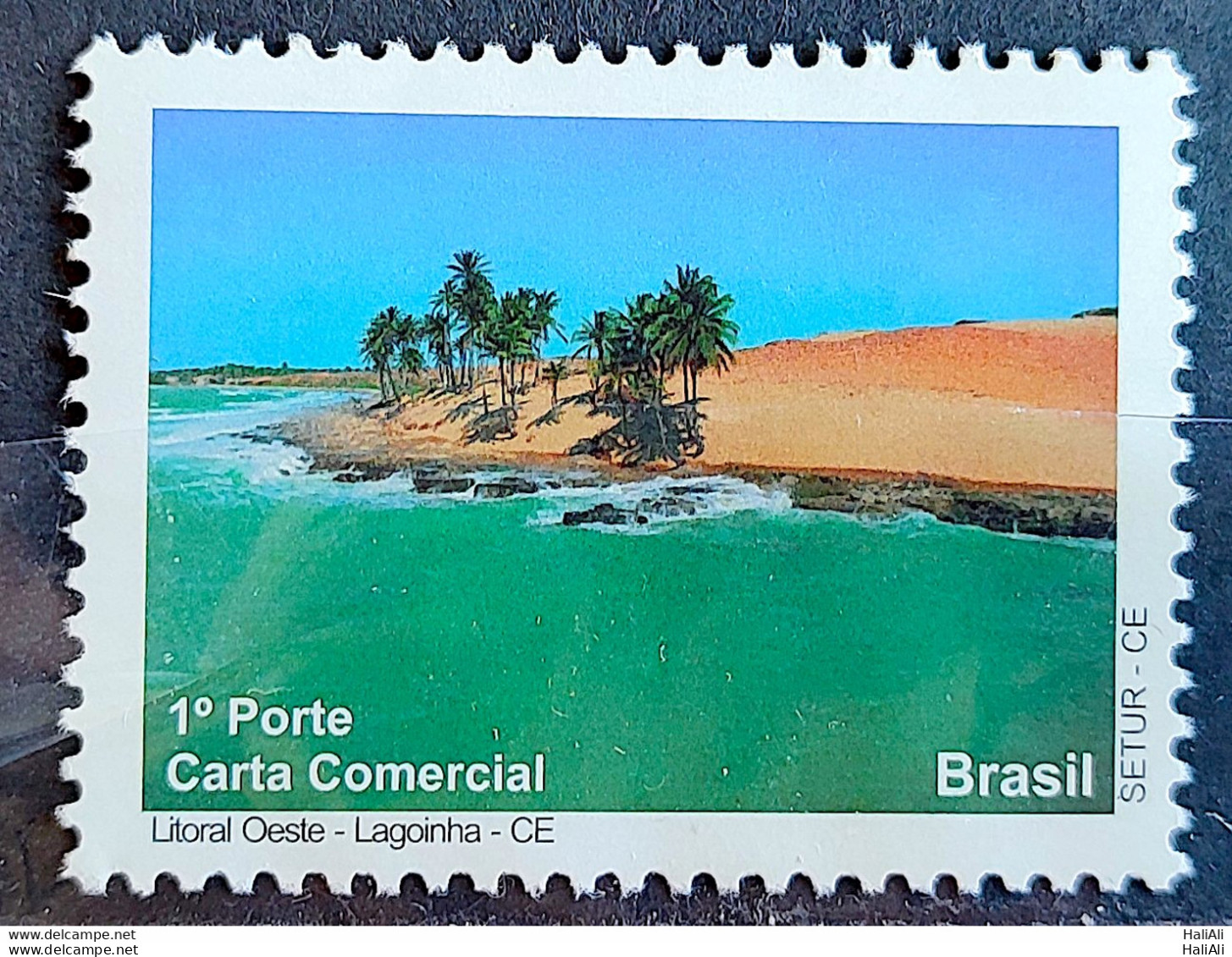 C 2861 Brazil Depersonalized Stamp Tourism Ceara 2009 West Coast Lagoinha - Personalisiert