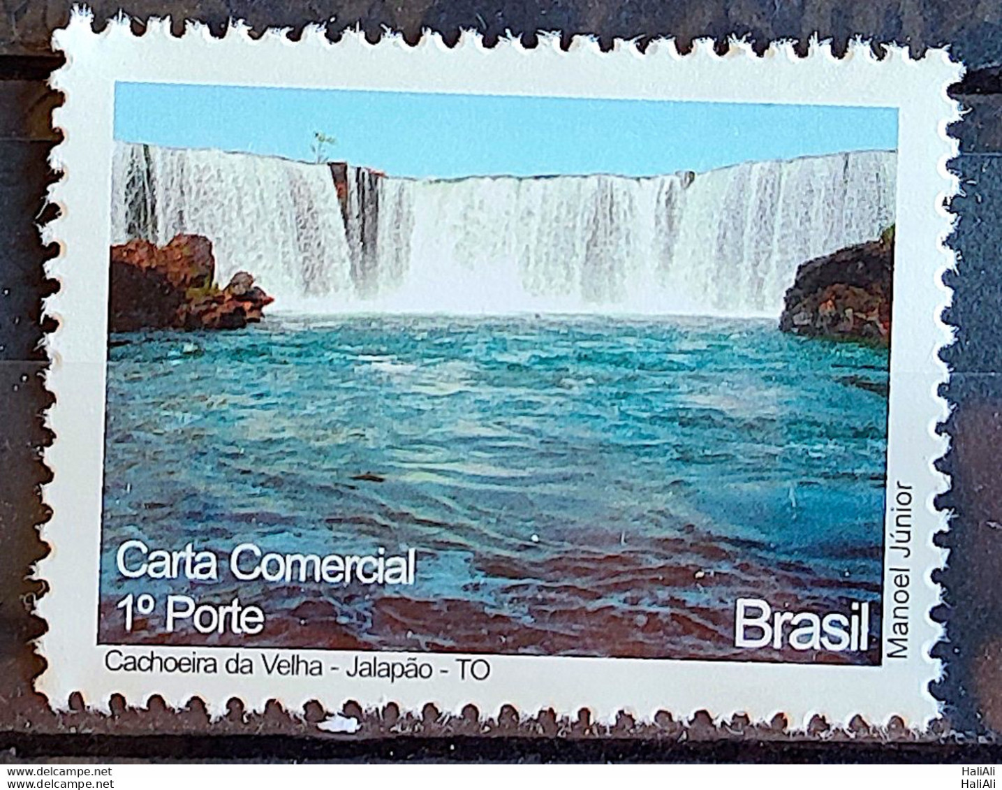 C 2810 Brazil Depersonalized Stamp Tocantins Tourism 2009 Cachoeira Da Velha Jalapao - Personnalisés