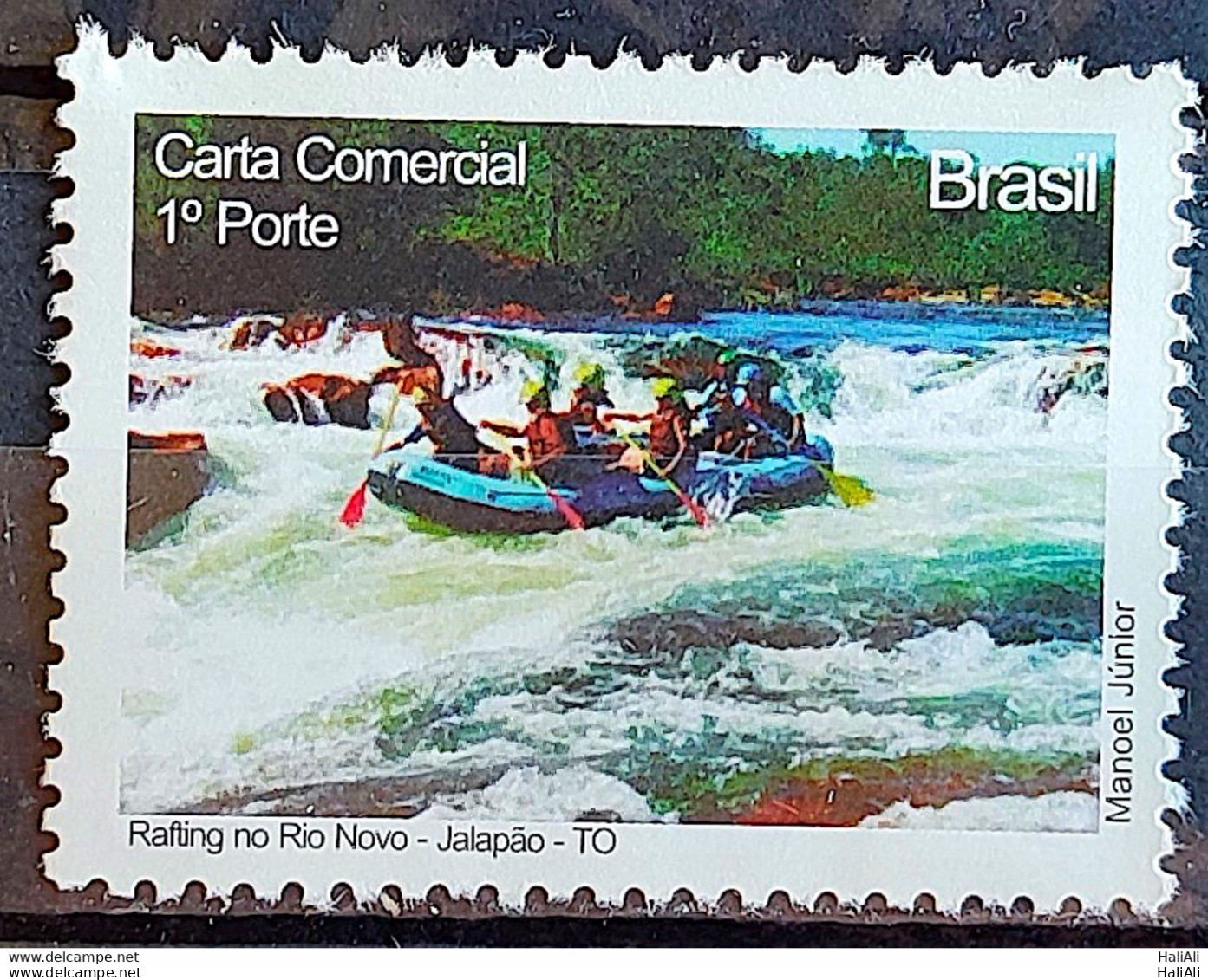 C 2811 Brazil Depersonalized Stamp Tocantins Tourism 2009 Rafting Canoagem Jalapao - Gepersonaliseerde Postzegels