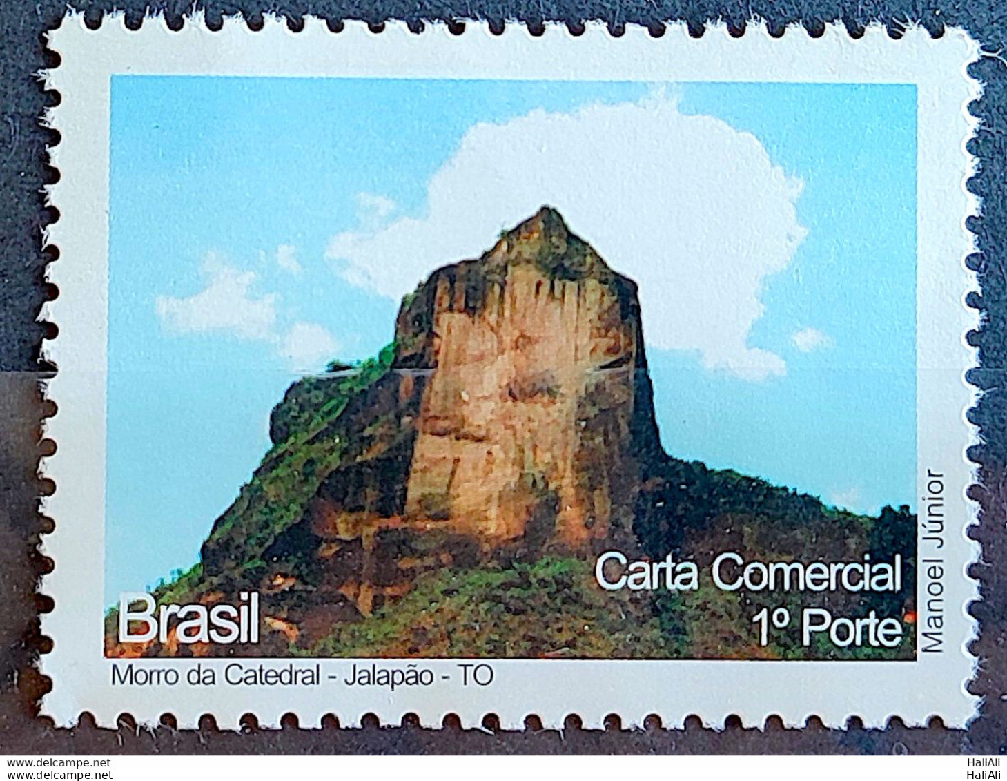 C 2802 Brazil Depersonalized Stamp Tocantins Tourism 2009 Morro Da Catedral Jalapao - Personalized Stamps