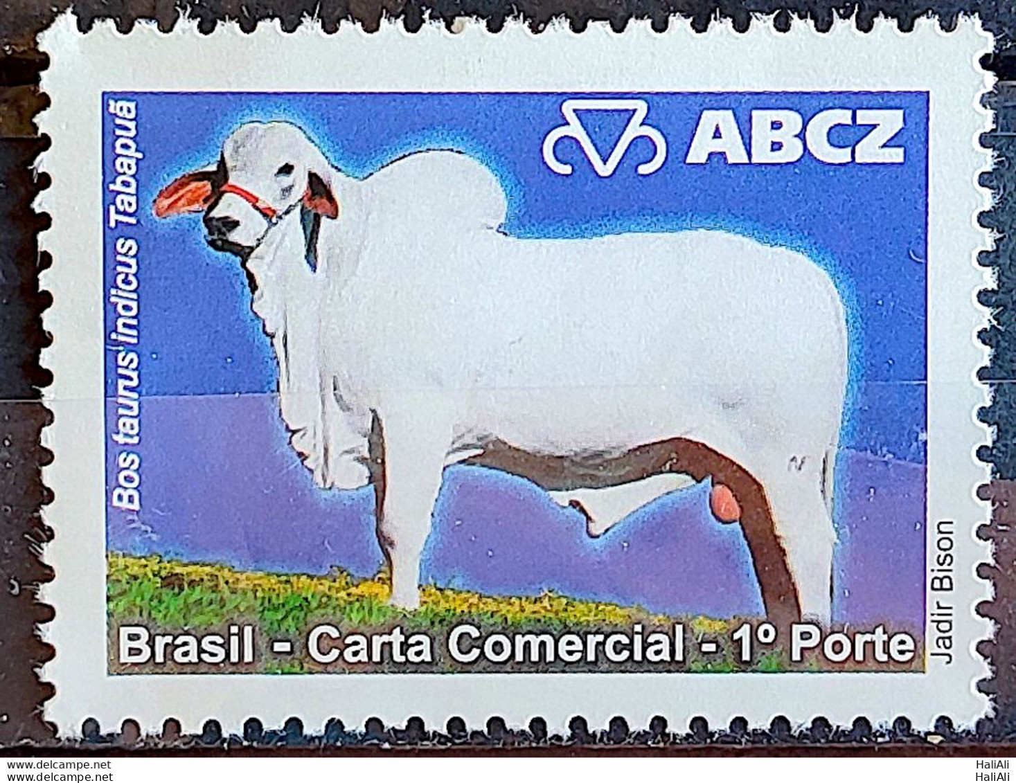 C 2792 Brazil Depersonalized Stamp EXPOZEBU ABCZ Cattle Ox 2009 Tabaqua - Personalisiert