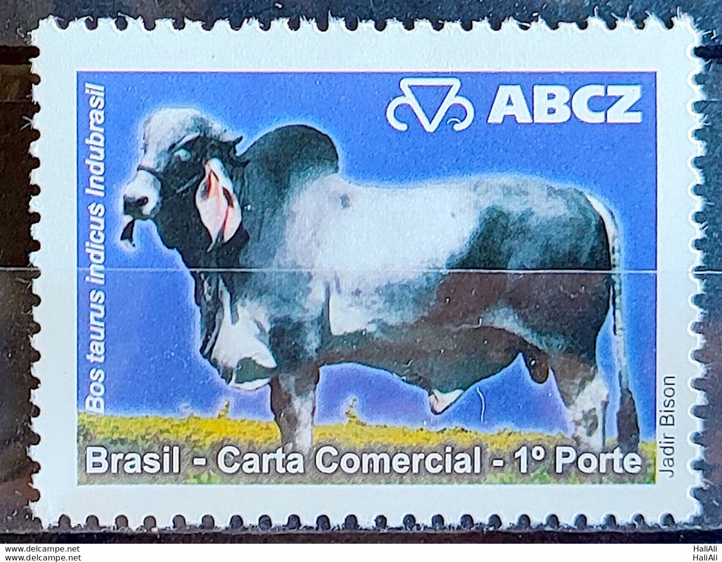 C 2789 Brazil Depersonalized Stamp EXPOZEBU ABCZ Cattle Ox 2009 Indubrasil - Personalisiert