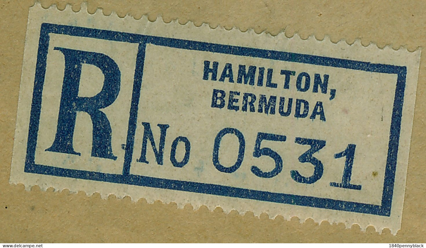 BERMUDA  KGVI 1937 Coronation SG 107-9 Registered  First Day Cover To Edinburgh - Bermuda