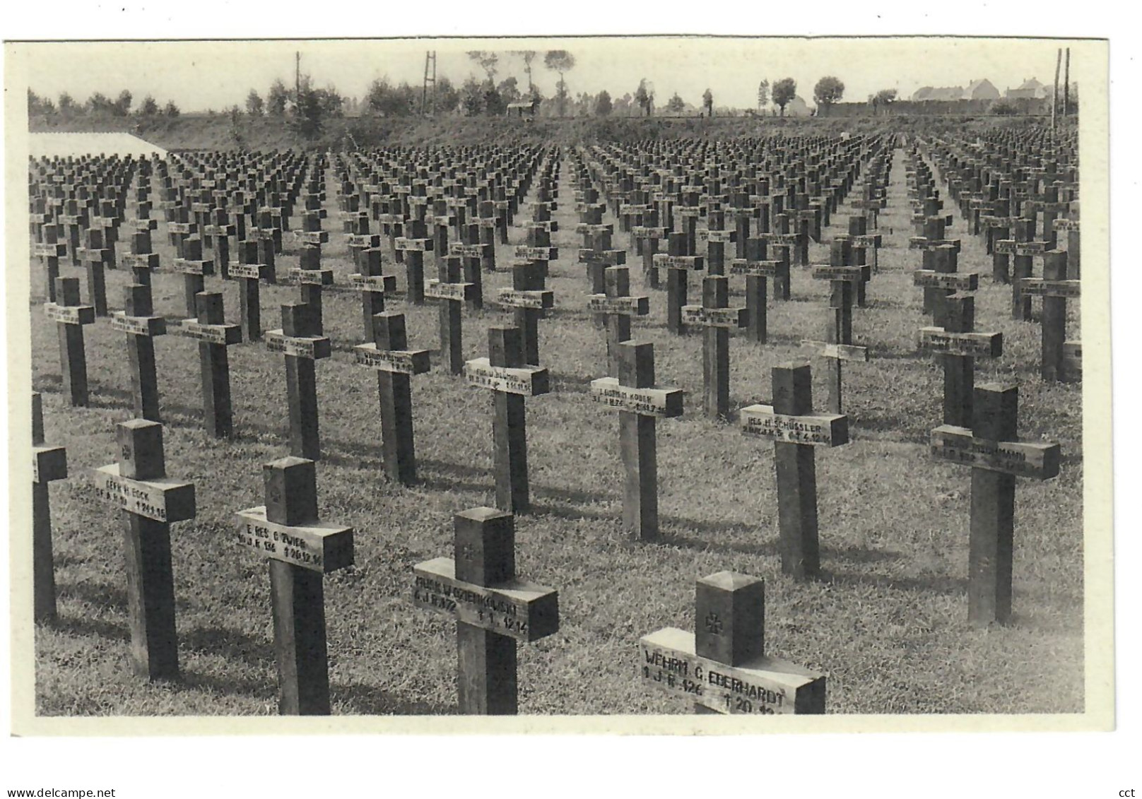 Wervicq Wervik Duitsch Krijgskerkhof Deutscher Kriegerfriedhof - Wervik