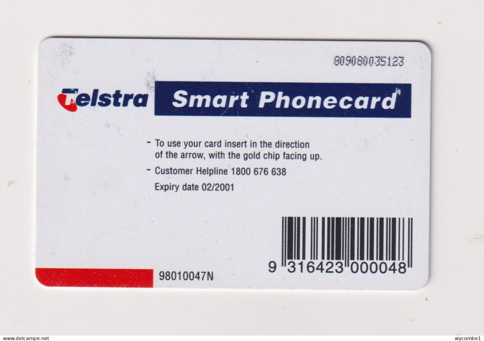 AUSTRALIA -   Surfing Chip Phonecard - Australia