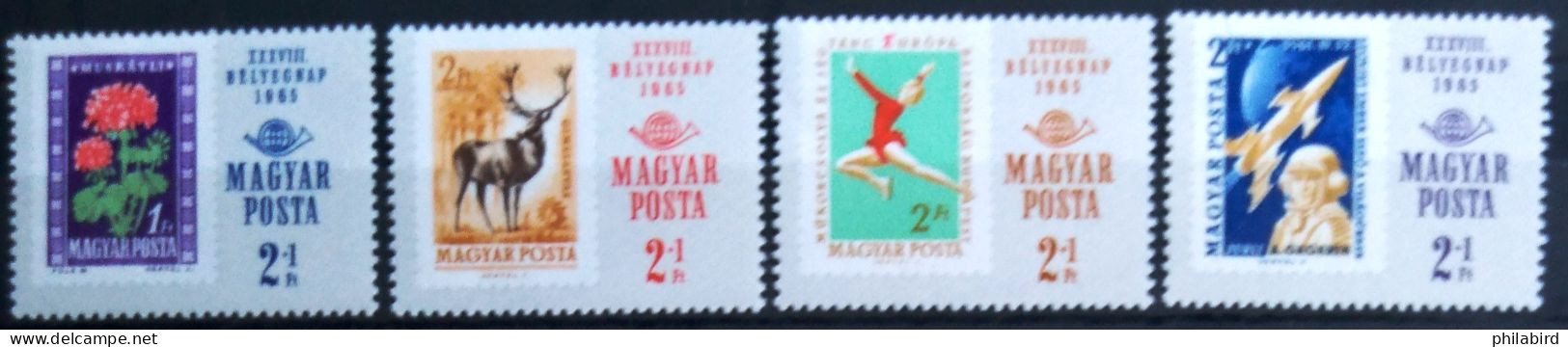 HONGRIE                       N° 1776/1779                         NEUF* - Unused Stamps