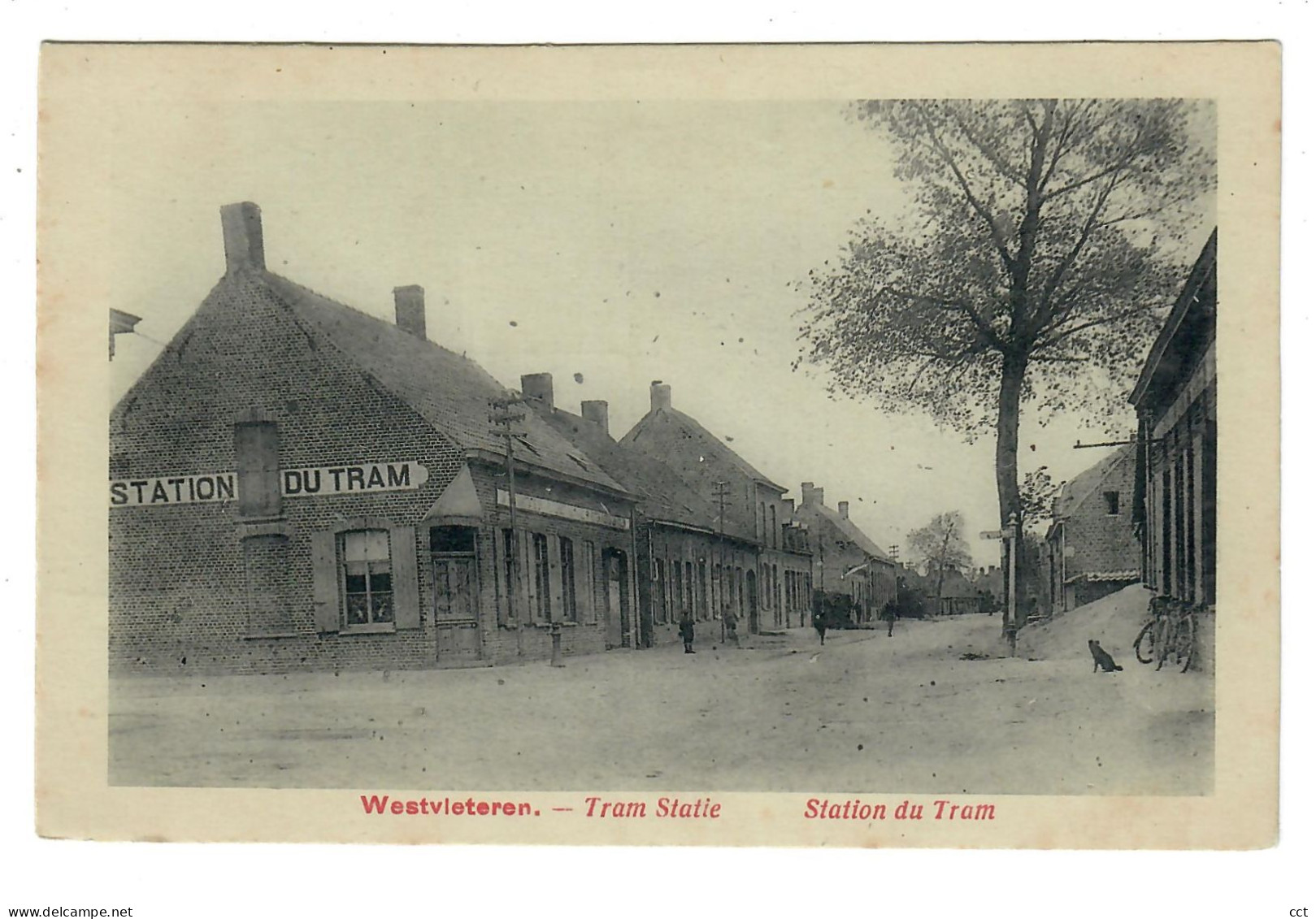 Westvleteren  Vleteren   Tram Statie   Station Du Tram - Vleteren