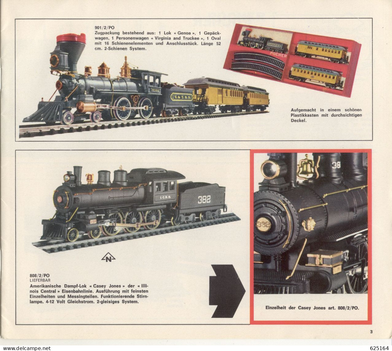 Catalogue POCHER 1970 Automodels Scale 1:8, Cannons 1:20, Trains HO 1:87 - Allemand