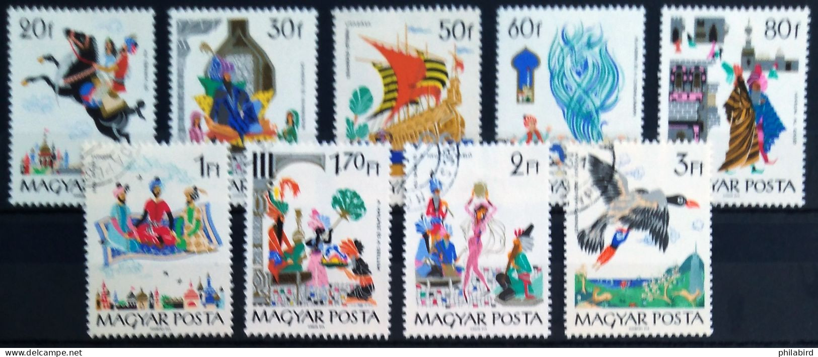 HONGRIE                       N° 1780/1788                         OBLITERE - Used Stamps