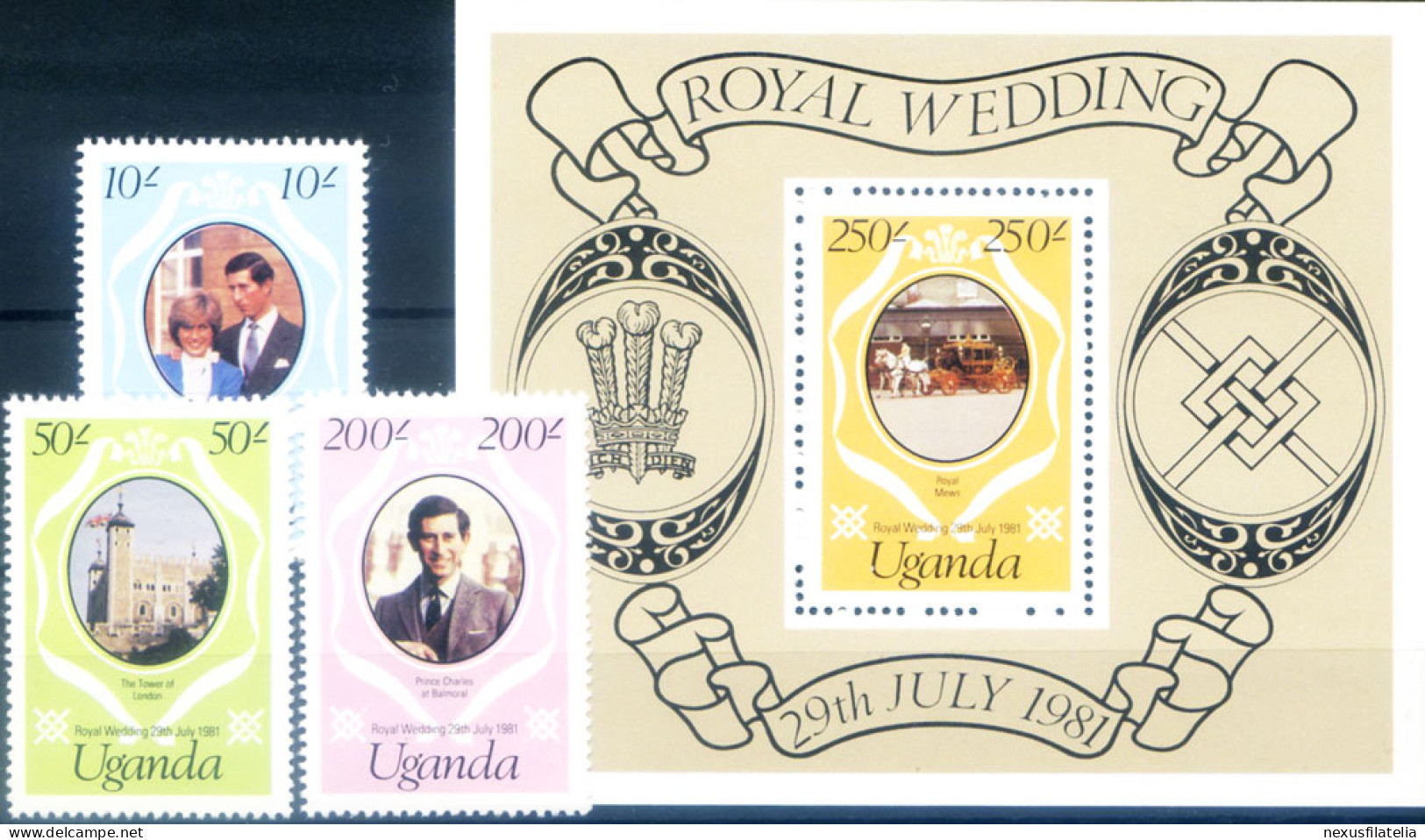 Famiglia Reale 1981. - Uganda (1962-...)