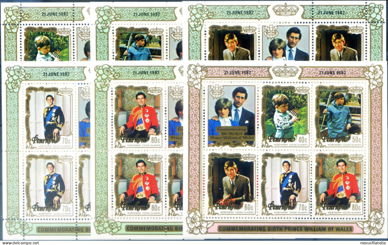 Famiglia Reale 1982. - Penrhyn