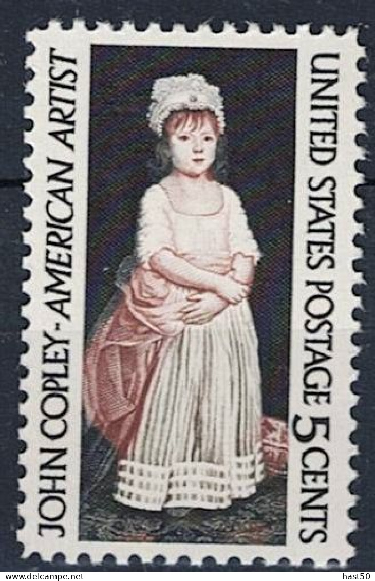 USA -  John Singleton Copley (Mi.Nr: 889) 1965 - Postfrisch ** MNH - Unused Stamps