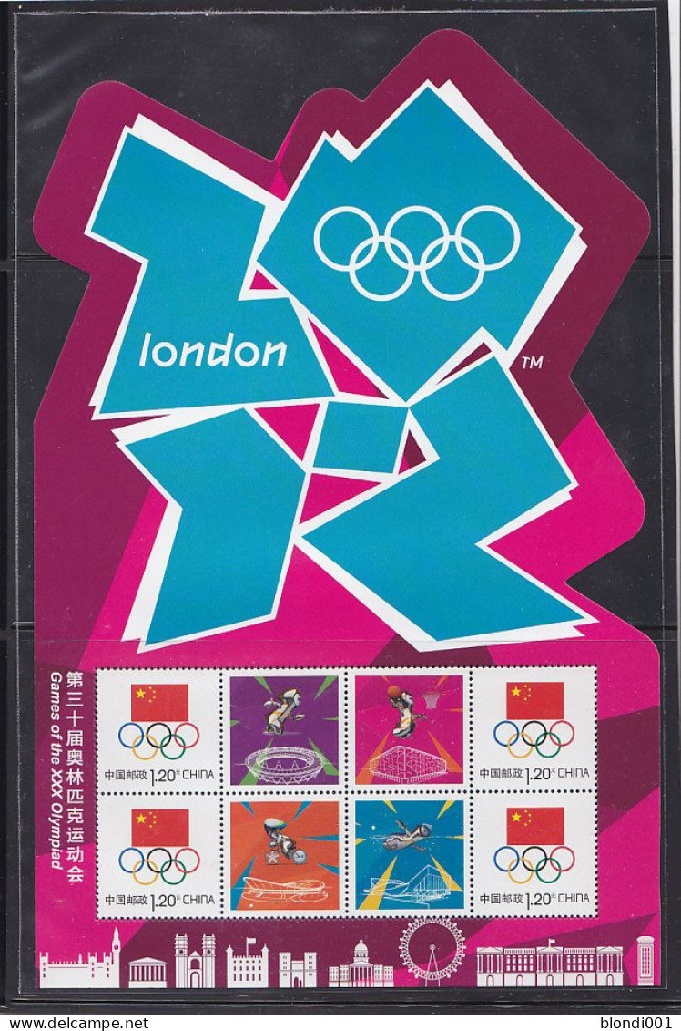 Olympics 2012 - History - CHINA - S/S  MNH - Zomer 2012: Londen