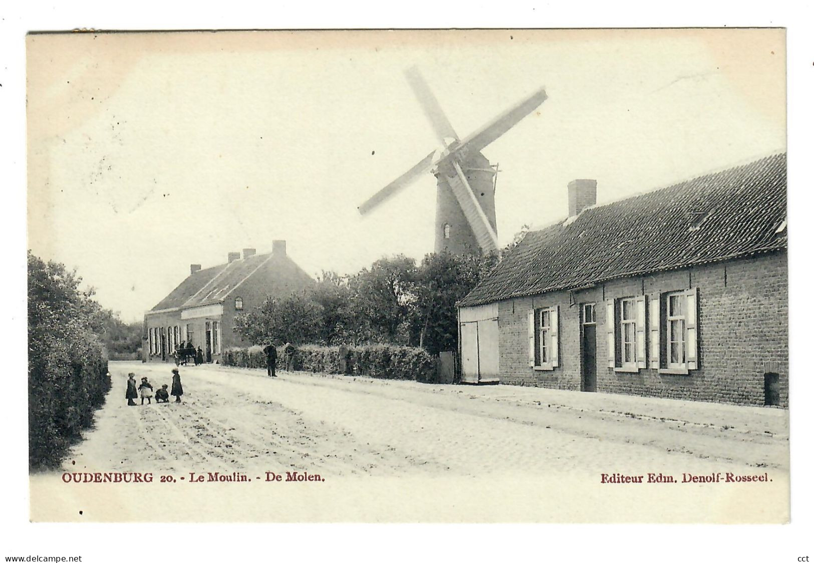 Oudenburg  Le Moulin - De Molen   Editeur Edm Denolf-Rosseel N° 20 - Oudenburg