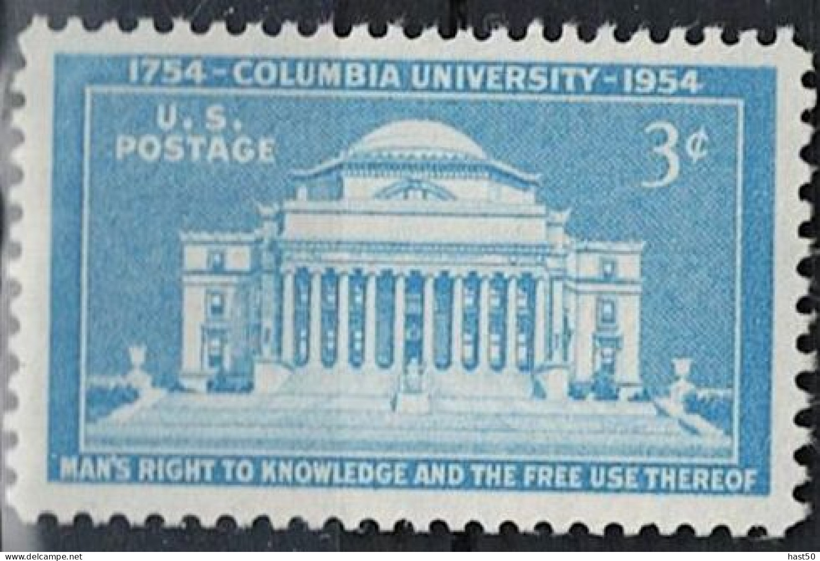 USA -  200 Jahre Columbia-Universität (Mi.Nr: 649) 1954 - Postfrisch ** MNH - Ongebruikt