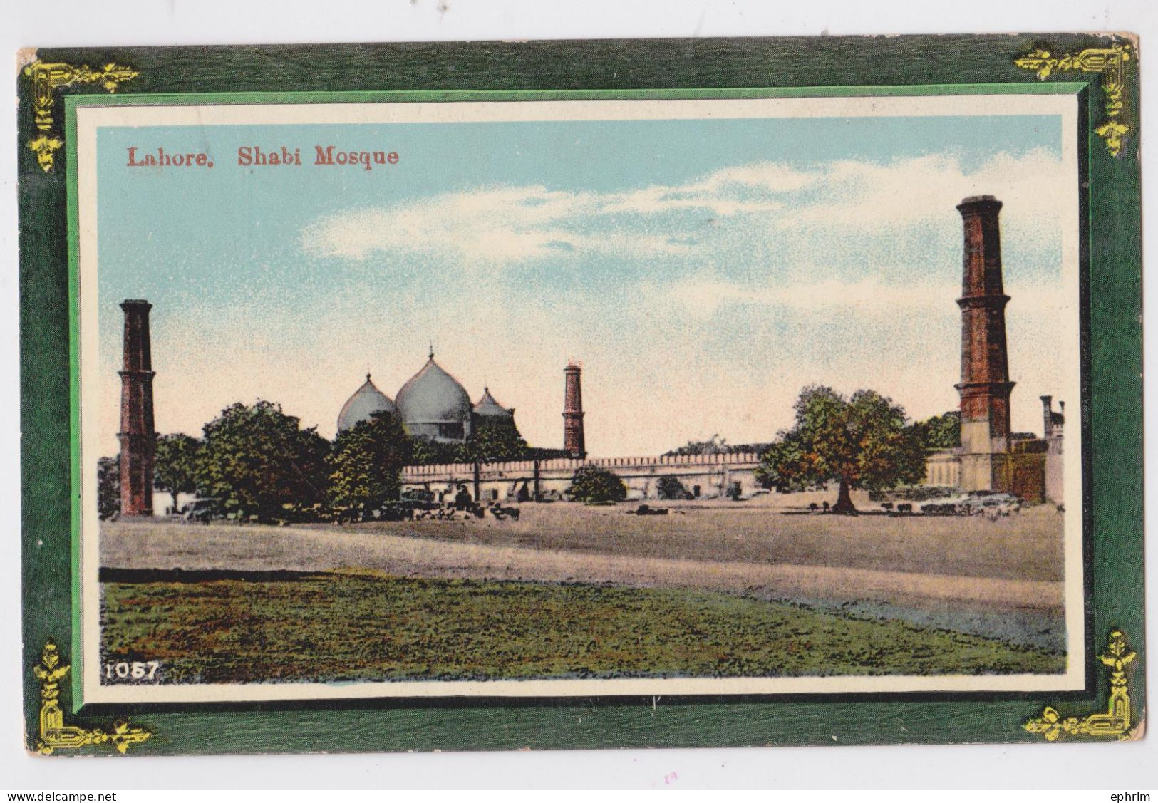 Lahore Pakistan Shabi Mosque - Pakistán