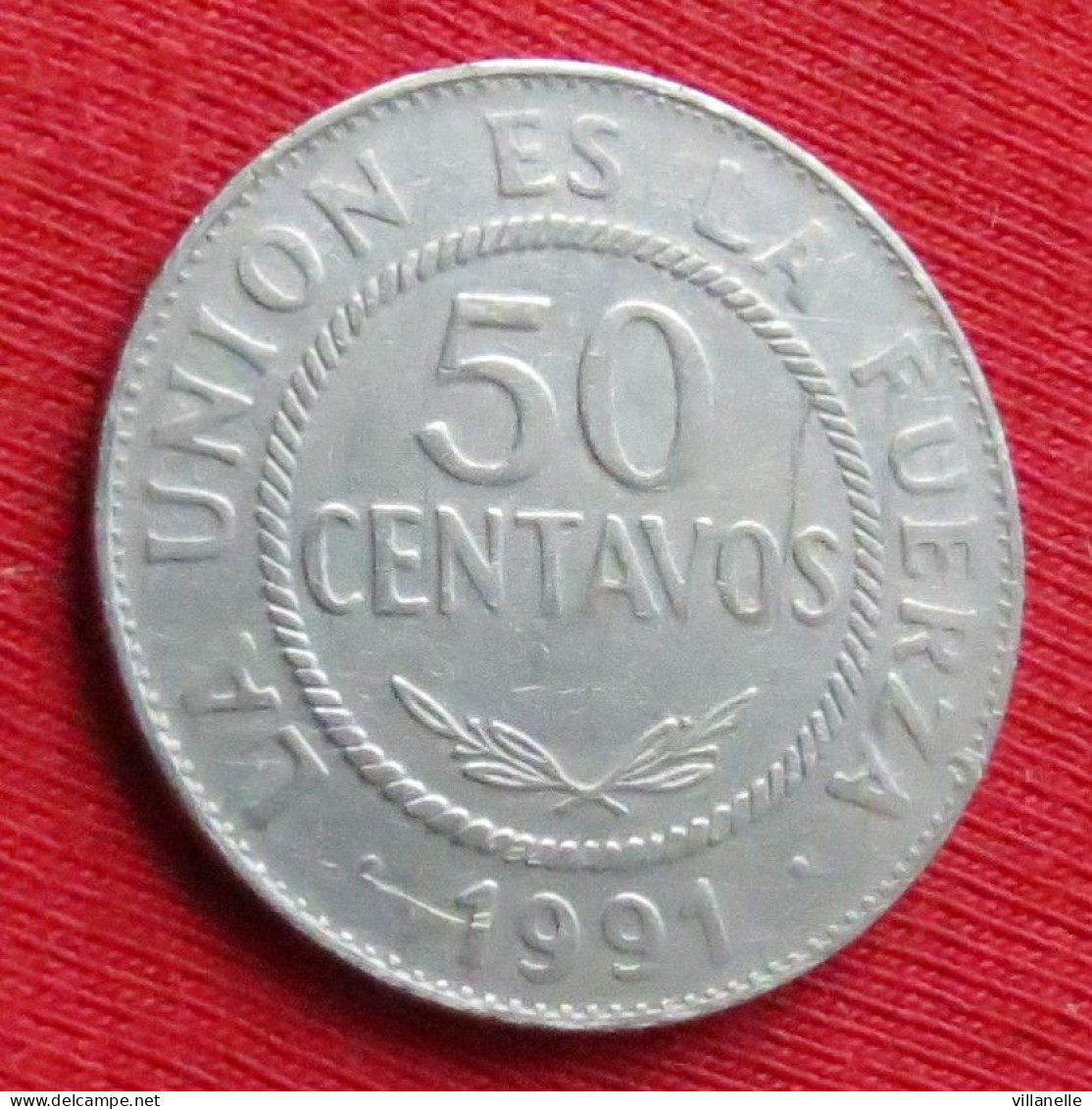 Bolivia 50 Centavos 1991 Bolivie W ºº - Bolivia