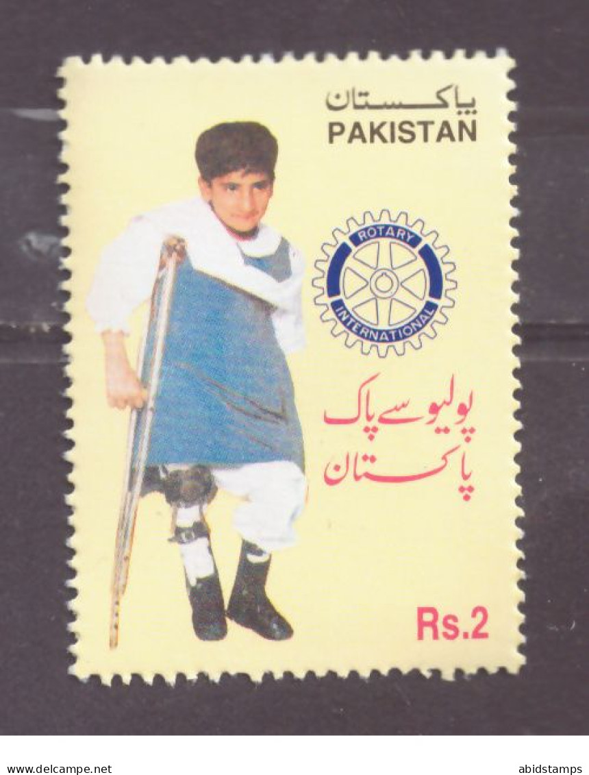 PAKISTAN STAMP  2000 A WORLD WITHOUT POLIO   MNH - Pakistan