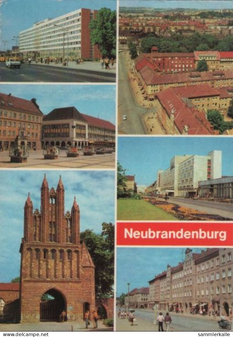 89119 - Neubrandenburg - U.a. Hotel Vier Tore - 1980 - Neubrandenburg