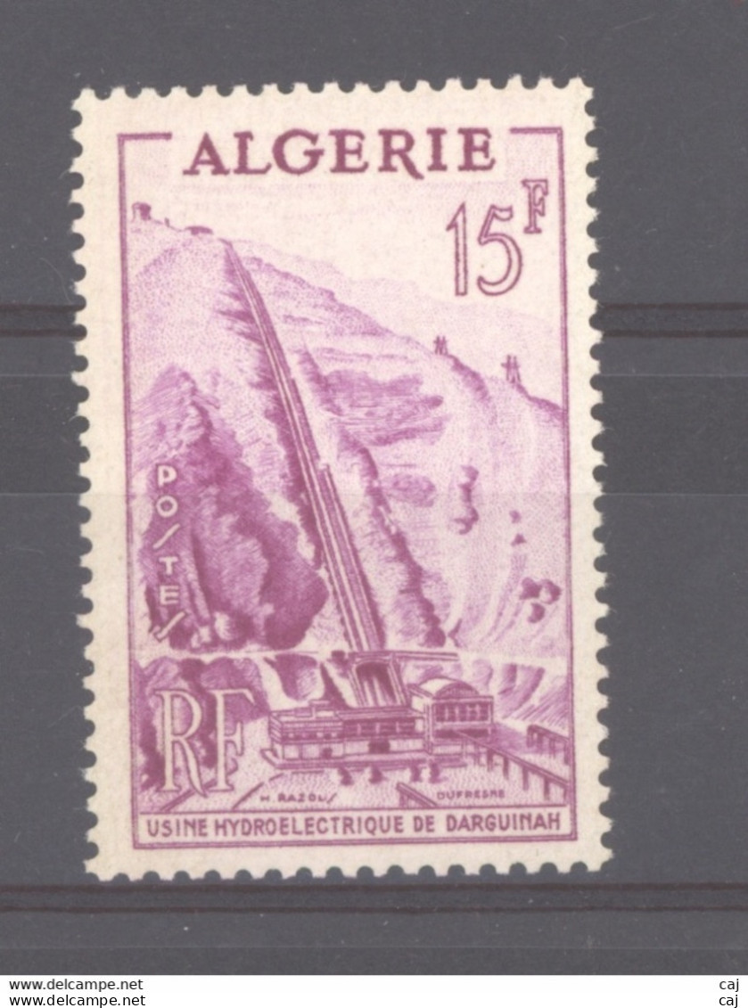 Algérie  :  Yv  313. ** - Neufs