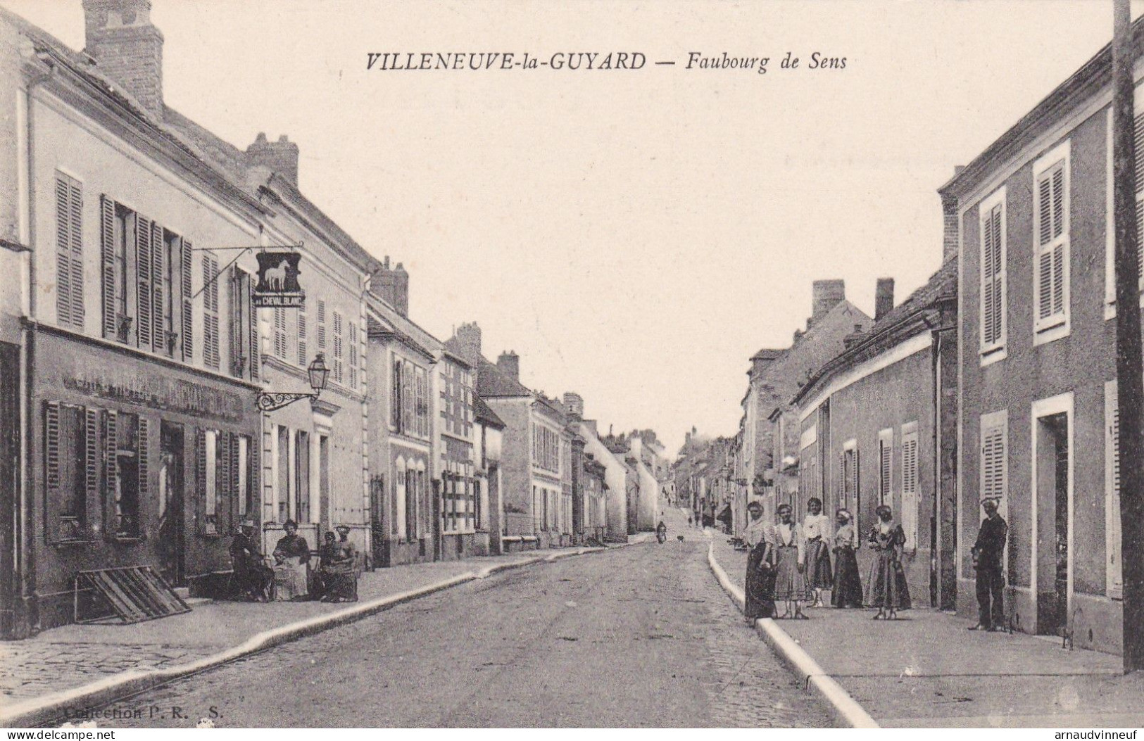 89-VILLENEUVE LA GUYARD FAUBOURG DE SENS - Villeneuve-la-Guyard